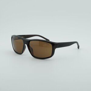 CARRERA 8038/S 0086 SP Sunglasses Havana Rectangle Frame, Brown Polarized Lenses